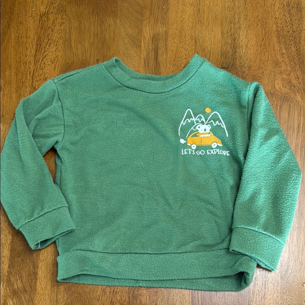 Wonder Nation Green Adventure Hoodie